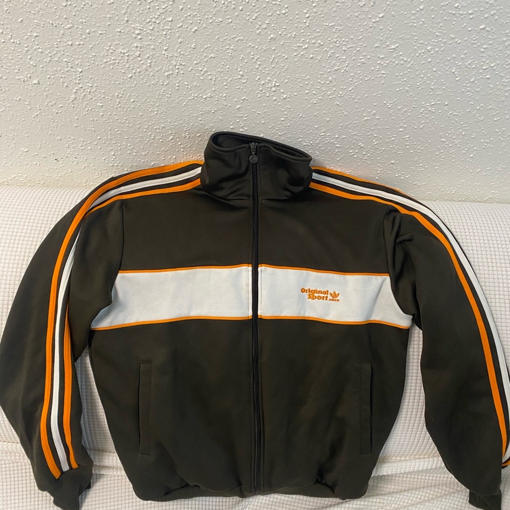 Adidas Original Sport Track Jacket-stand up collar